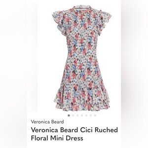 Veronica Beard size 2 Cici Watercolor floral dress